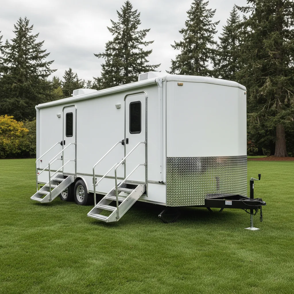 portland or luxury restroom trailer rentals square