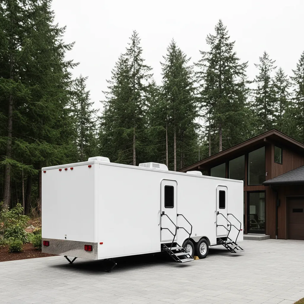 standard restroom trailer rentals portland or square